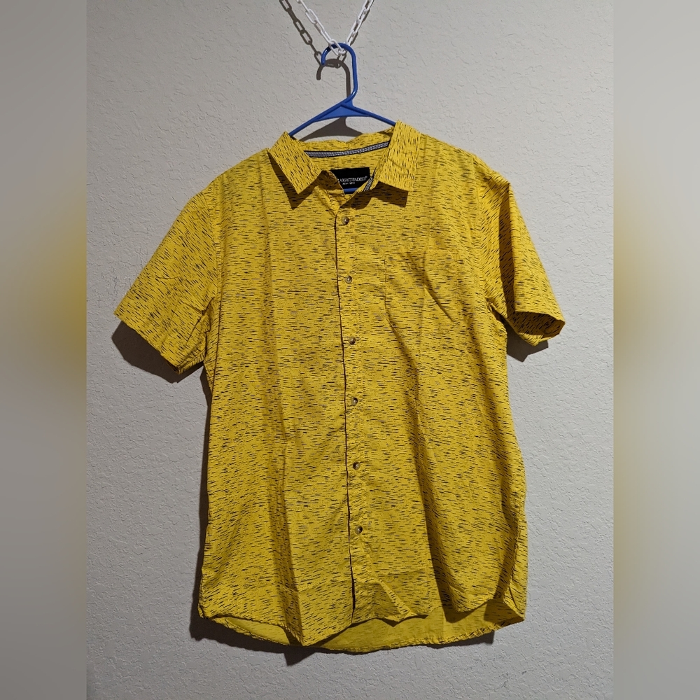 (NWOT) BIG 🟡 YELLOW | Large Button Up